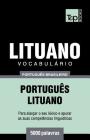 Vocabulário Português Brasileiro-Lituano - 5000 palavras Cover Image