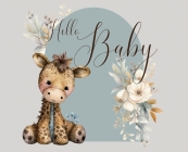 Landscape Baby Shower hardback Guest Book By Lulu and Bell Cover Image