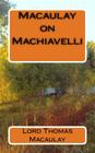 Macaulay on Machiavelli Cover Image
