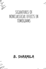 Signatures of Nonclassical Effects in Tomograms By B. Sharmila Cover Image