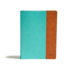 CSB Tony Evans Study Bible, Teal/Earth LeatherTouch, Indexed: Advancing God’s Kingdom Agenda Cover Image