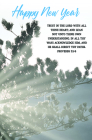 Happy New Year Trust  Bulletin (Pkg 100) New Year By Broadman Church Supplies Staff (Contributions by) Cover Image