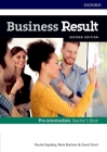 Business Result Pre Intermediate Teachers Book and DVD Pack 2nd Edition [With DVD] By Appleby/Bartram/Grant Cover Image