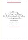 Studien Zur Morphologie Und Syntax Der Festlandskandinavischen Personalpronomina (ACTA Jutlandica #75) Cover Image