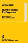 Number Theory for Beginners By M. Rosenlicht (Other), Andre Weil Cover Image