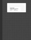 Graph Paper Composition Notebook: Eclipse Grey, Grid Paper Notebook, Quad Ruled, 4 Square Per Inch (4x4), 100 Sheets, 200 pages (Large, 8.5 x 11) Cover Image