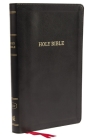 KJV, Deluxe Thinline Reference Bible, Imitation Leather, Black, Indexed, Red Letter Edition Cover Image
