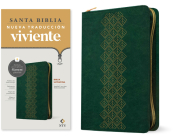 Biblia Ultrafina Ntv de Zíper, Con Filament (Sentipiel, Verde Esmeralda, Letra Roja) Cover Image