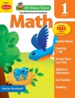 At-Home Tutor: Math, Grade 1 Workbook Cover Image