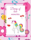 Diary of love memories: A diary in which you can write unusual stories from life. This cute notebook can also be used as a love book. Notebook By Apache Notebook Cover Image