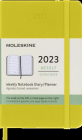 Moleskine 2023 Weekly Notebook Planner, 12M, Pocket, Hay Yellow, Hard Cover (3.5 x 5.5) By Moleskine Cover Image