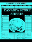 Canasta Score Sheets: Scoring Pad for Canasta Card Game Size:8.5