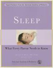 Sleep: What Every Parent Needs to Know By The American Academy of Pediatrics, Rachel Y. Moon, MD (Editor) Cover Image