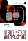 Stein's Method and Applications (Lecture Notes Series #5) By Louis Hsiao Yun Chen, Andrew Barbour Cover Image