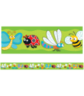 Buggy for Bugs Straight Bulletin Board Borders By Carson Dellosa Education (Illustrator) Cover Image