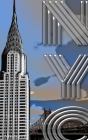 Iconic Chrysler Building New York City Sir Michael Huhn Artist Drawing Journal Cover Image
