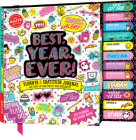 Best Year Ever: Planner & Gratitude Journal:365 Days of Happiness and Kindness By Klutz (Created by) Cover Image