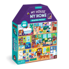 My House, My Home 100 Piece House-Shaped Puzzle By Illustrated By Eloise Narrigan Mudpuppy (Created by) Cover Image
