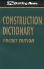 Construction Dictionary - Pocket Ed Cover Image