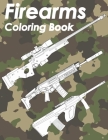 Firearms Coloring Book: Coloring Book for Adult & Kids - +30 guns, pistols, rifles illustration - Standard Catalog of Firearms Cover Image