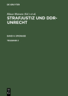 Strafjustiz und DDR-Unrecht. Band 4: Spionage. Teilband 2 Cover Image