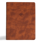 CSB Men of Character Bible, Revised and Updated, Brown LeatherTouch Cover Image