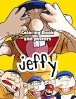 Jeffy coloring book and posters: Jeffy Puppet Coloring book Funny Kids Youtuber Girls Boys Cover Image