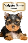 Yorkshire Terrier Notebook: Yorkie Puppy - Composition Book 150 pages 6 x 9 in. - 5x5mm Graph Paper - Writing Notebook - Grid Paper - Soft Cover - By Notebooks Journals Xlpress Cover Image