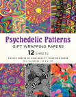 Psychedelic Patterns Gift Wrapping Paper - 12 Sheets: 18 X 24 (45 X 61 CM) Wrapping Paper By Tuttle Studio (Editor) Cover Image