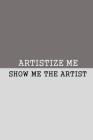 Graph Paper Notebook: Artistize Me Show Me the Artist By Acah Ucna, Polly the Parrot Cover Image