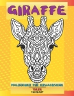 Malbücher für Erwachsene - Tierbaby - Tiere - Giraffe Cover Image