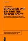 Brauchen wir ein drittes Geschlecht? (Schriftenreihe der Juristischen Gesellschaft Zu Berlin #193) Cover Image