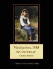 Meditation, 1885: Bouguereau Cross Stitch Pattern By Kathleen George, Cross Stitch Collectibles Cover Image
