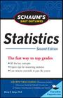 Schaum's Easy Outline of Statistics, Second Edition By David Lindstrom, Murray Spiegel Cover Image