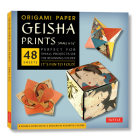 Origami Paper - Geisha Prints - Small 6 3/4 - 48 Sheets: Tuttle Origami Paper: Origami Sheets Printed with 8 Different Designs: Instructions for 6 Pro By Tuttle Publishing (Editor) Cover Image