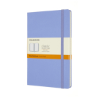 Moleskine Classic Notebook, Large, Ruled, Hydrangea Blue, Hard Cover (5 X 8.25) Cover Image