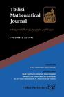 Tbilisi Mathematical Journal Volume 2 (2009) Cover Image