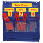 Counting Caddie and Place Value Pocket Chart (Pocket Charts) By Scholastic, Scholastic, Maria Chang (Editor) Cover Image