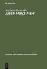 'Über Prinzipien' (Quellen Und Studien Zur Philosophie #47) By Titus Maria Horstschäfer Cover Image