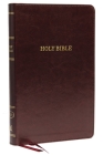 KJV, Deluxe Thinline Reference Bible, Imitation Leather, Burgundy, Red Letter Edition Cover Image