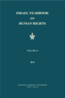 Israel Yearbook on Human Rights, Volume 43 (2013) By Dinstein (Editor) Cover Image