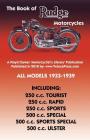 Book of Rudge Motorcycles All Models 1933-1939 Cover Image
