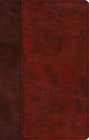 ESV Large Print Thinline Bible (Trutone, Burgundy/Red, Timeless Design)  Cover Image