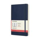 Moleskine 2020 Daily Planner, 12M, Large, Sapphire Blue, Soft Cover (5 x 8.25) Cover Image