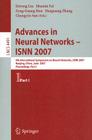 Advances in Neural Networks - ISNN 2007: 4th International Symposium on Neutral Networks, ISNN 2007 Nanjing, China, June 3-7, 2007: Proceedings, Part (Lecture Notes in Computer Science #4491) Cover Image