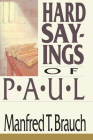 Hard Sayings of Paul Cover Image
