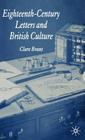 Eighteenth-Century Letters and British Culture Cover Image