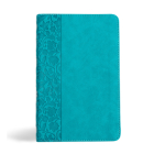 NASB Personal Size Bible, Teal LeatherTouch By Holman Bible Publishers Cover Image