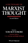 A Dictionary of Marxist Thought By Tom Bottomore Cover Image