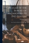 Circular of the Bureau of Standards No. 95 2nd Edition: Inks, Typewriter Ribbons and Carbon Paper; NBS Circular 95e2 By Anonymous Cover Image